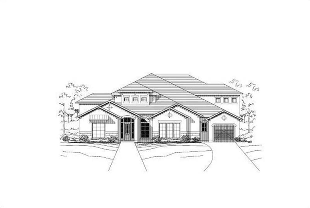 Main image for house plan # 15353