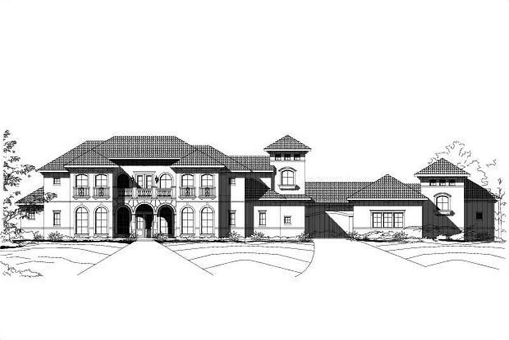 Main image for house plan # 15360