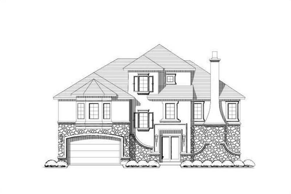 Main image for house plan # 15415