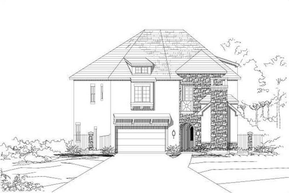 Main image for house plan # 15436