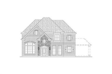 4-Bedroom, 3967 Sq Ft Country House Plan - 156-1830 - Front Exterior
