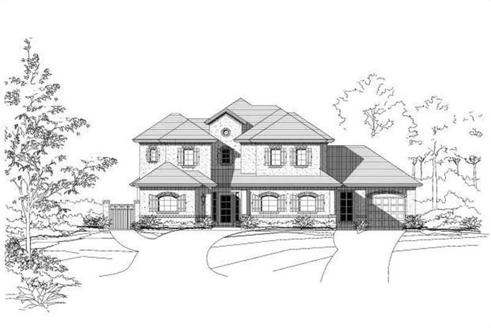 Main image for house plan # 15249