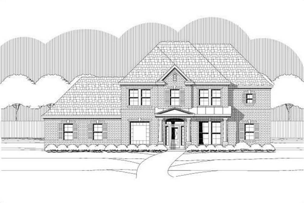 Main image for house plan # 15092
