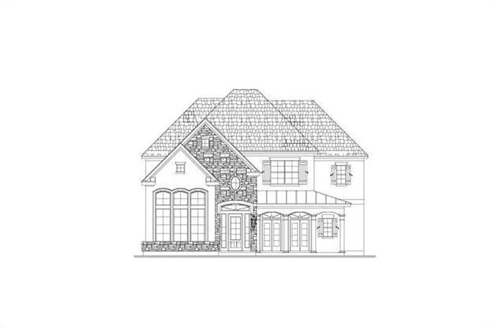 Main image for house plan # 15201