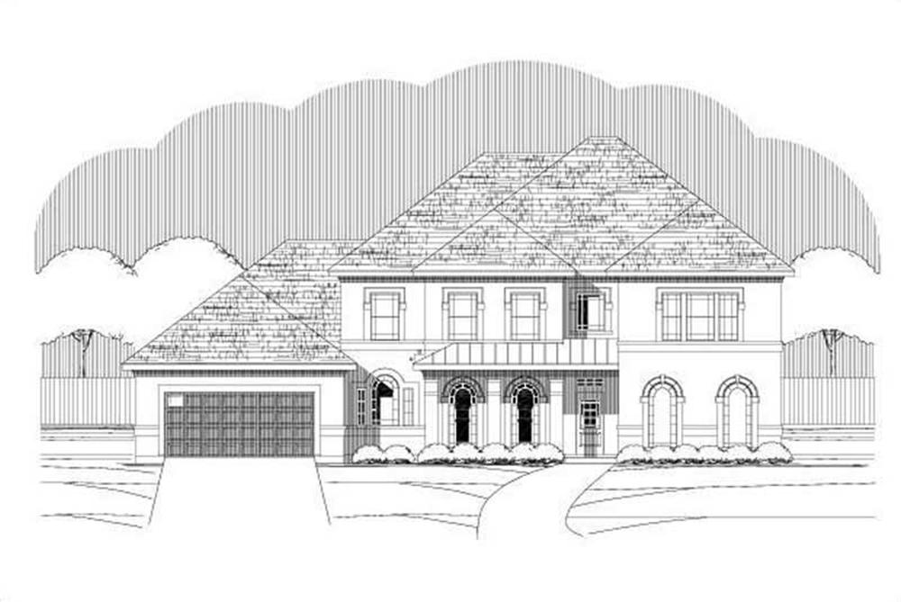 Main image for house plan # 15150
