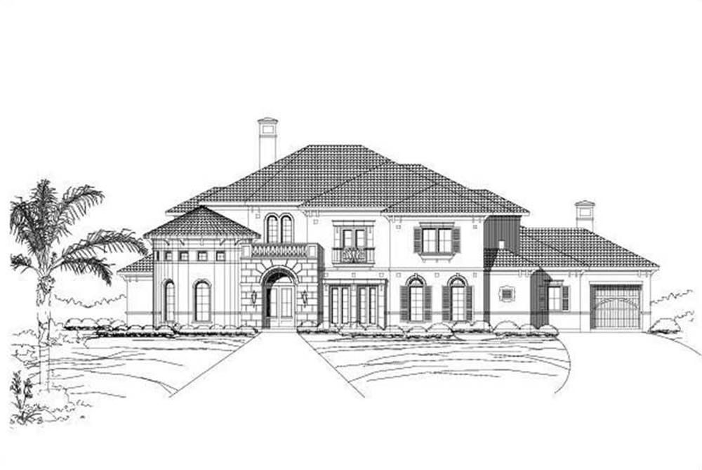 Main image for house plan # 15243