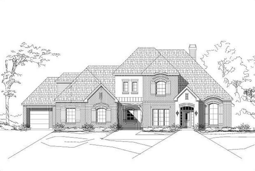 Main image for house plan # 15381