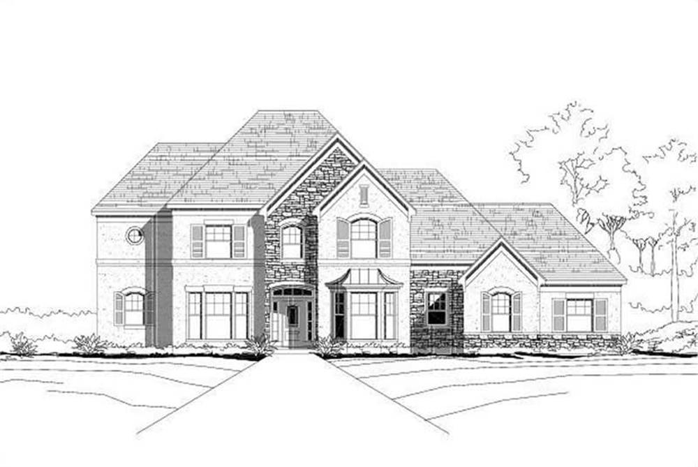Main image for house plan # 15382