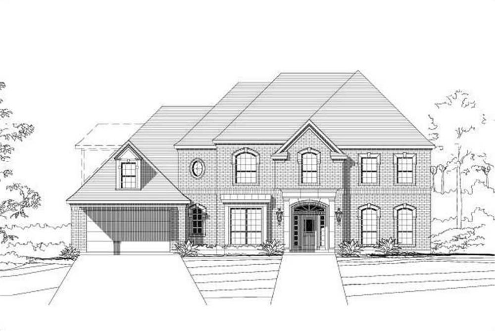 Main image for house plan # 15396