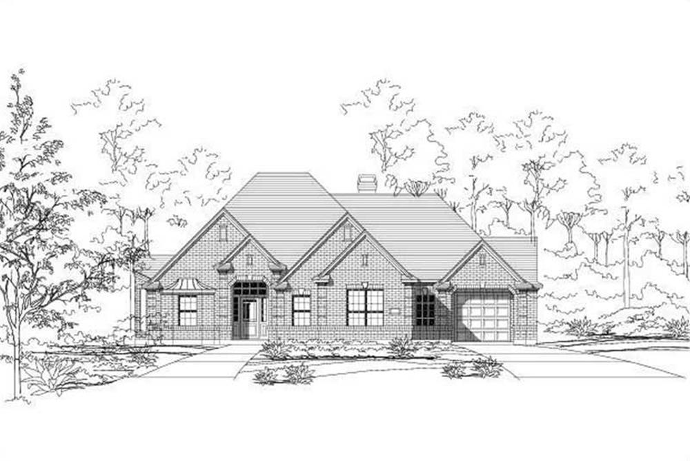 Main image for house plan # 15217