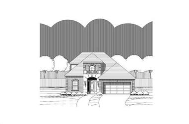 3-Bedroom, 2370 Sq Ft Traditional Home Plan - 156-1910 - Main Exterior
