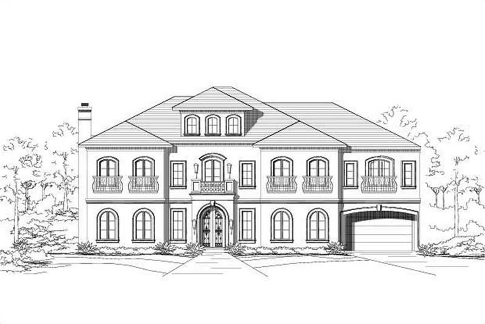 Main image for house plan # 15329