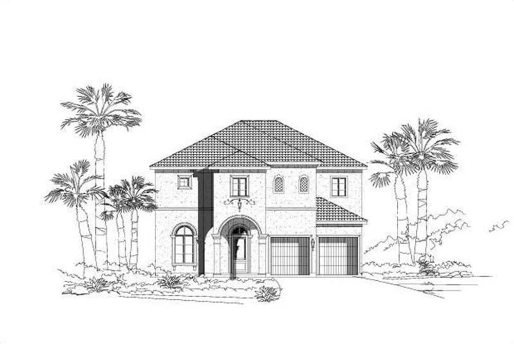 Main image for house plan # 15159