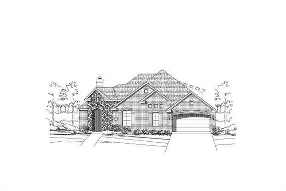 Main image for house plan # 15045