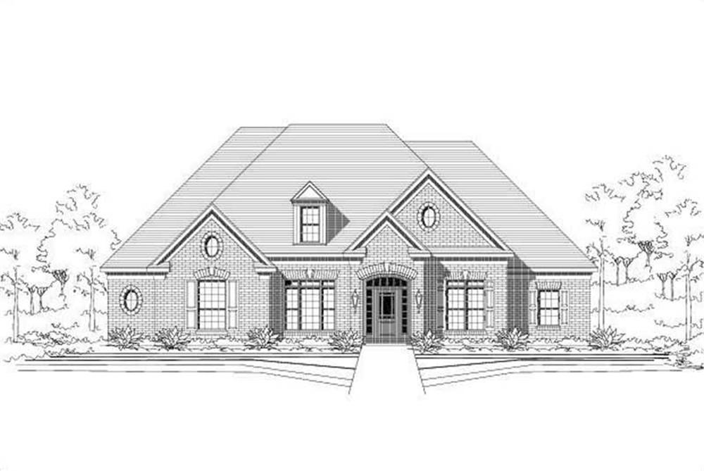 Main image for house plan # 15096