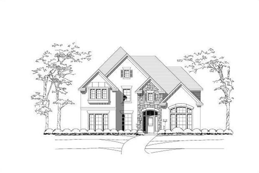 Main image for house plan # 15184