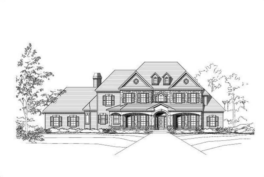 Main image for house plan # 15493