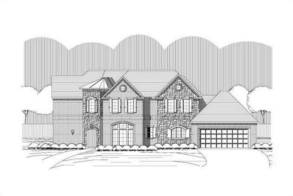 Main image for house plan # 15163