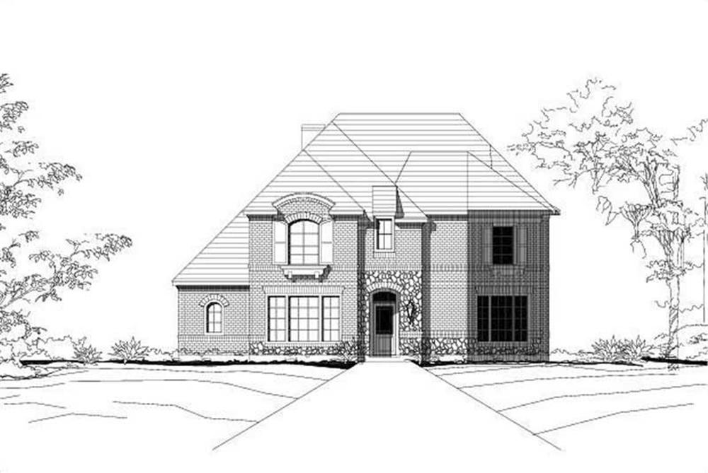 Main image for house plan # 15179