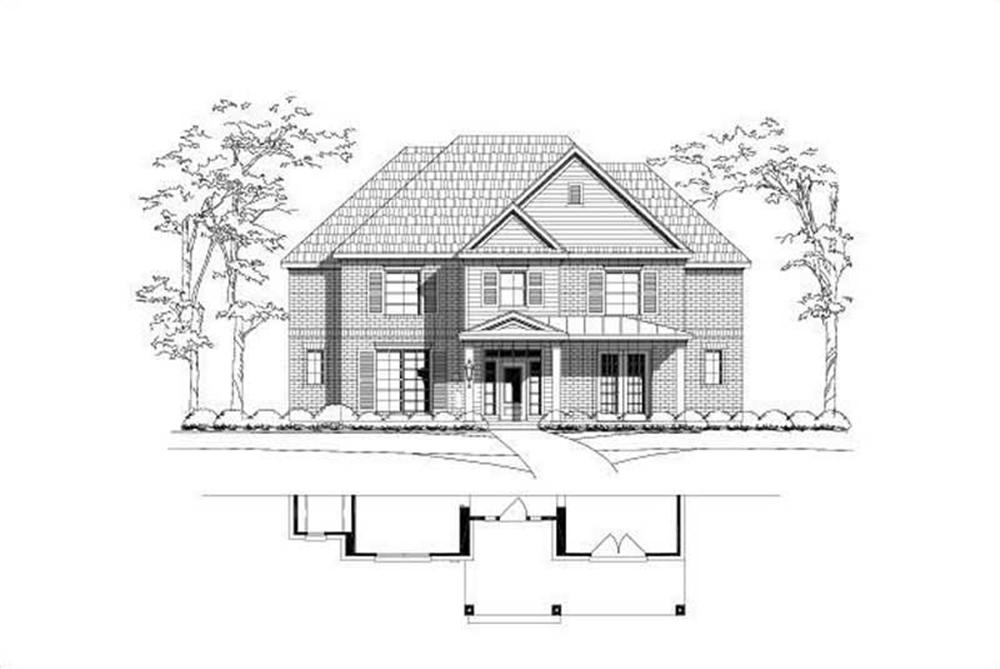 Main image for house plan # 19695