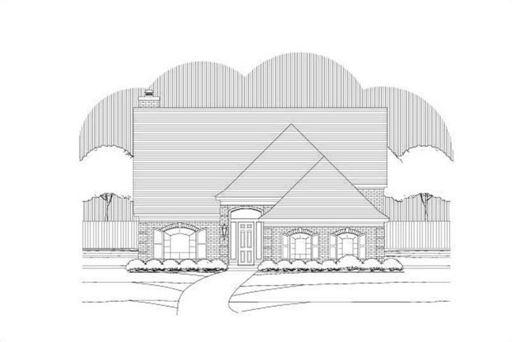 Main image for house plan # 19517