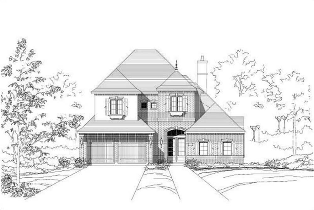 Main image for house plan # 15416