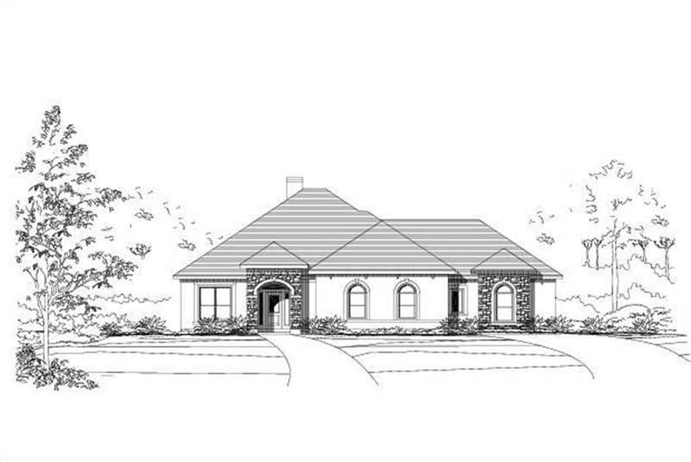 Main image for house plan # 15434