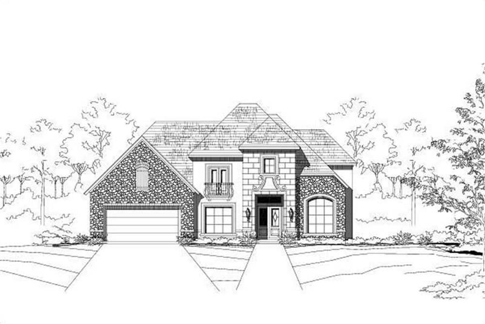 Main image for house plan # 15430