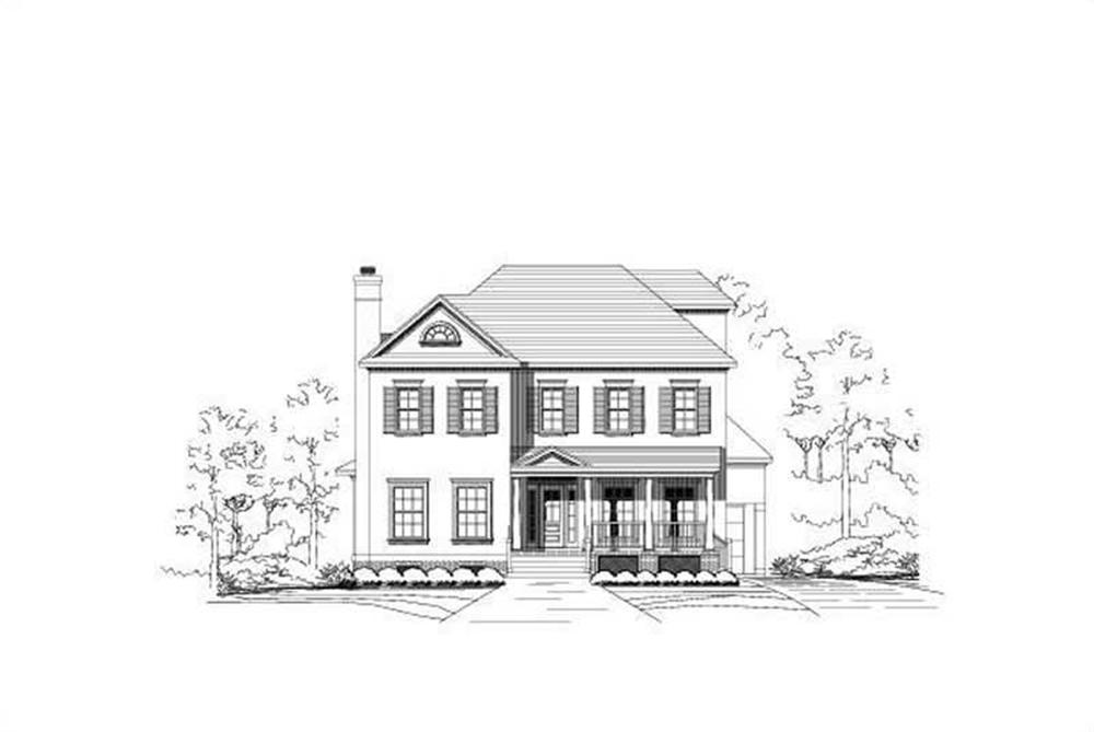 Main image for house plan # 15328