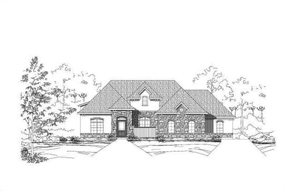 Main image for house plan # 15672