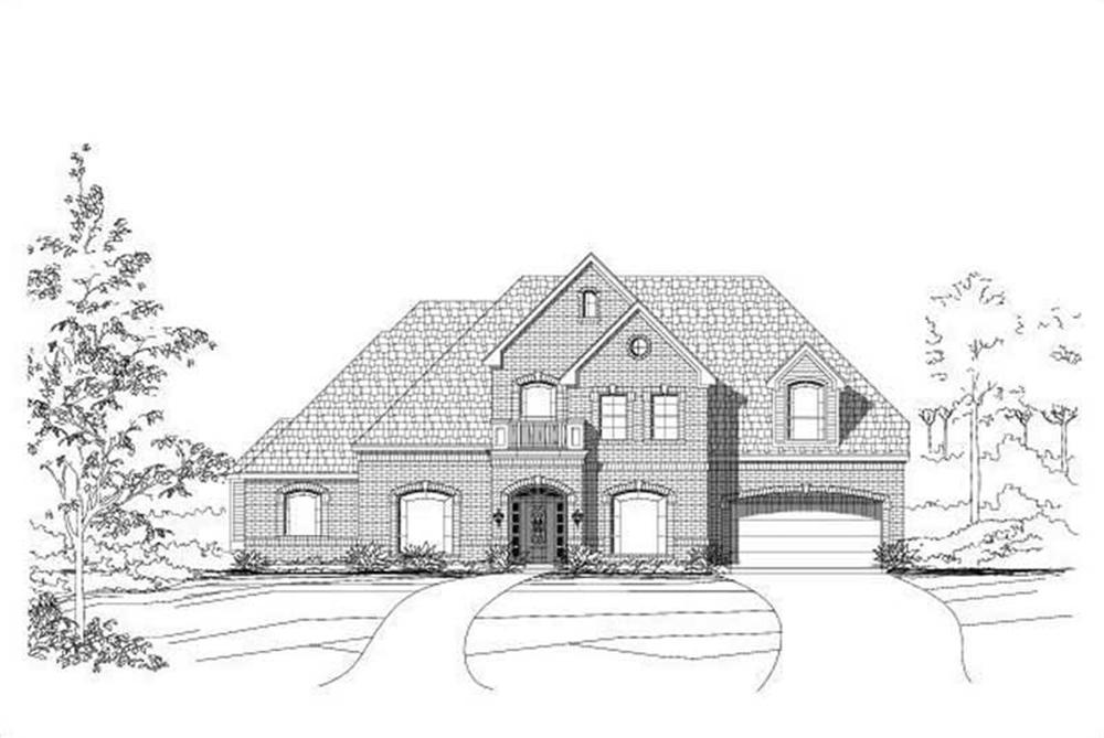 Main image for house plan # 15571