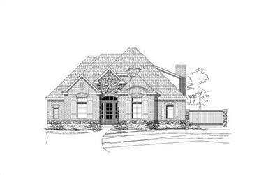 3-Bedroom, 2700 Sq Ft Country Home Plan - 156-2070 - Main Exterior