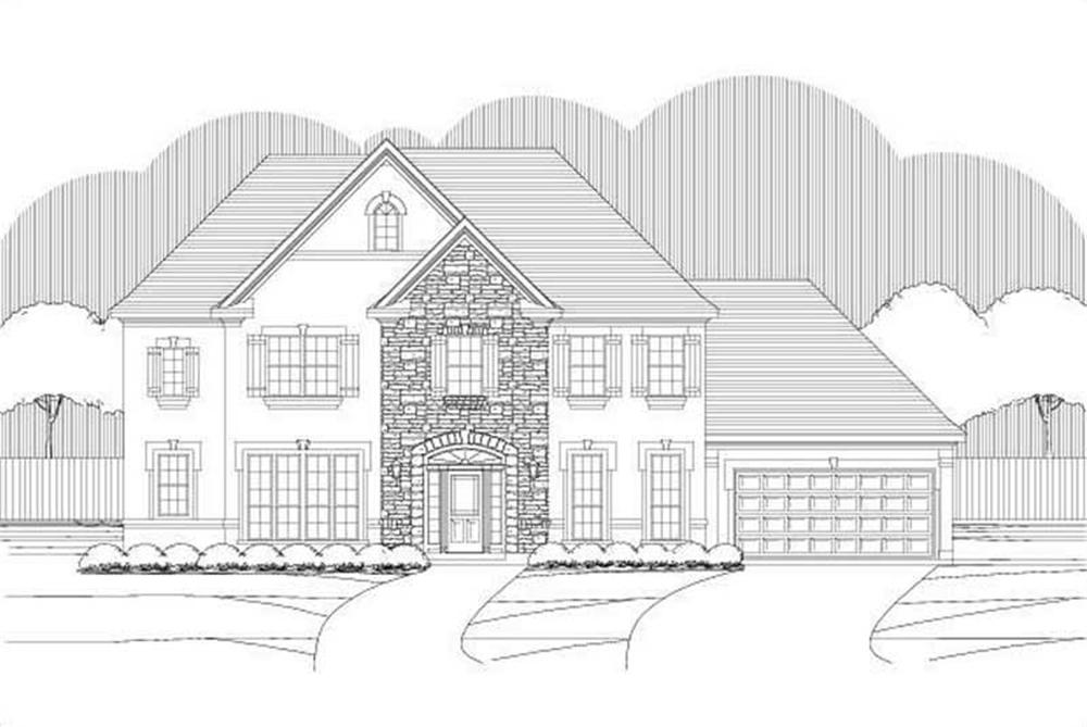 Main image for house plan # 15578