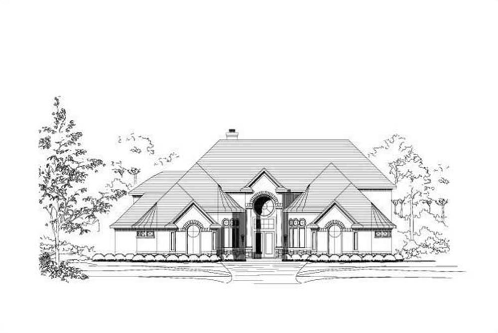 Main image for house plan # 15781