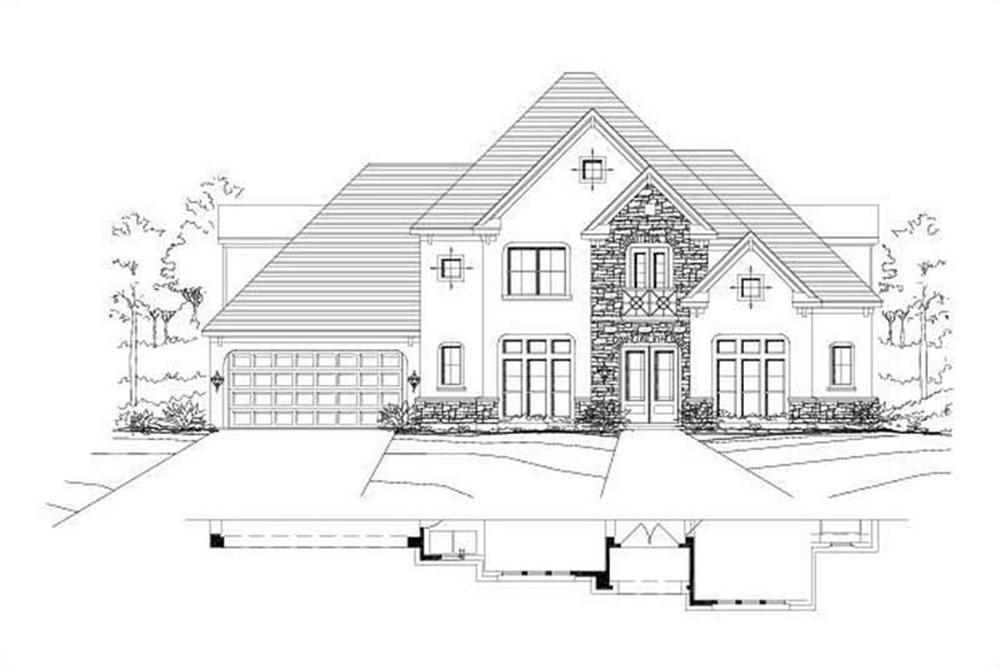 Main image for house plan # 15463