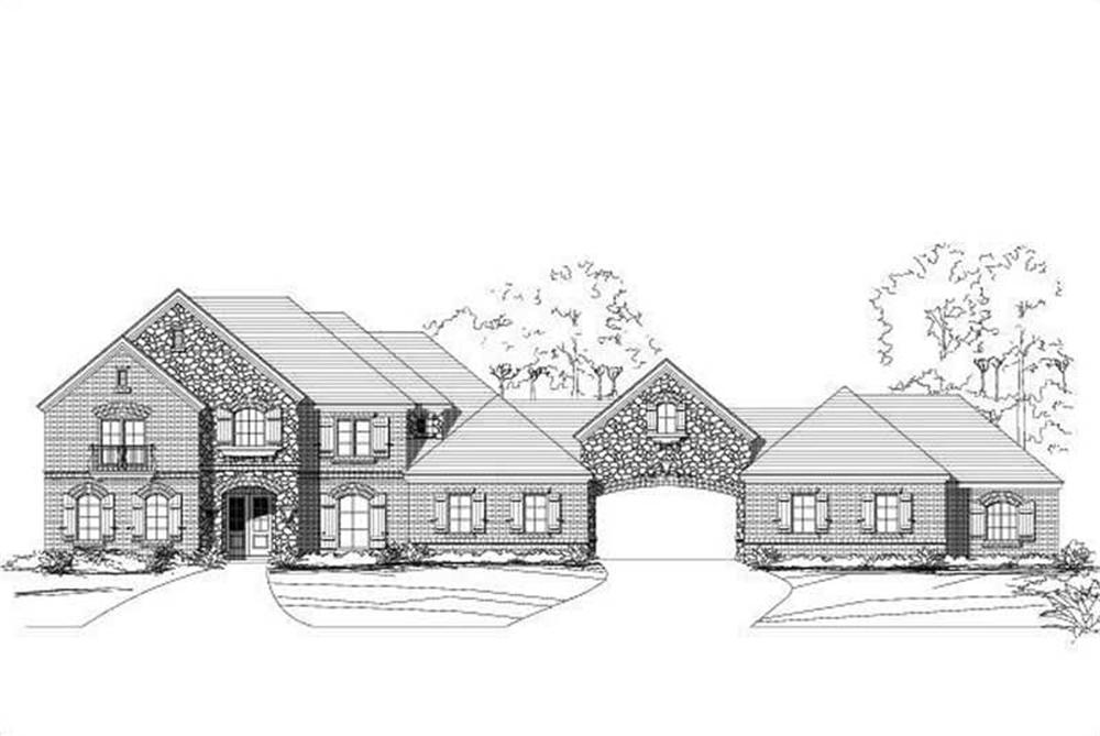 Main image for house plan # 15783
