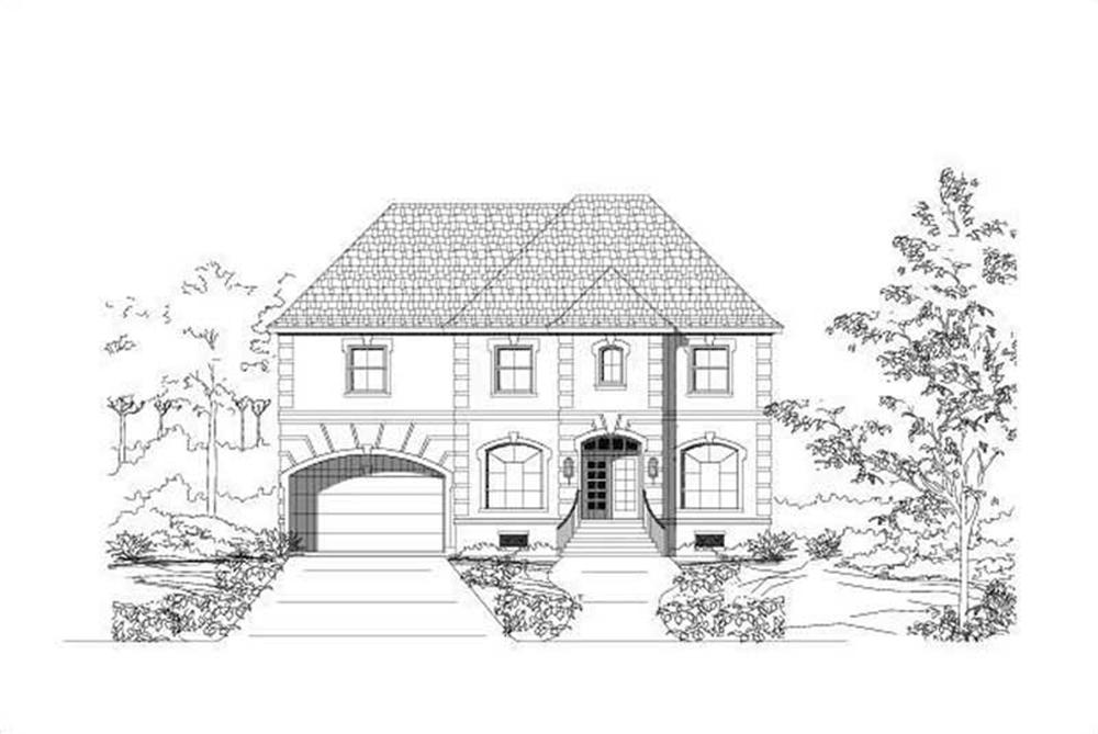 Main image for house plan # 15776