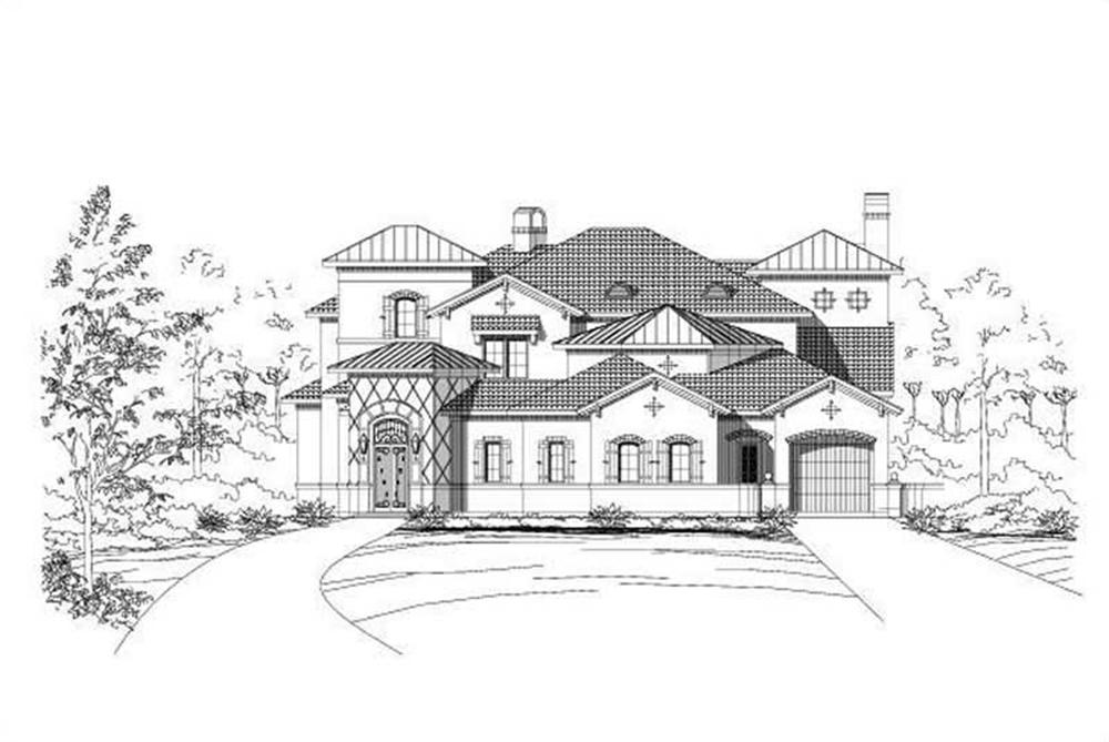 Main image for house plan # 15245