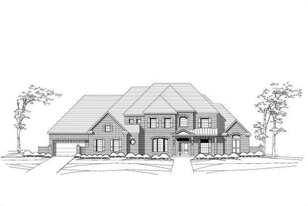 Main image for house plan # 19457