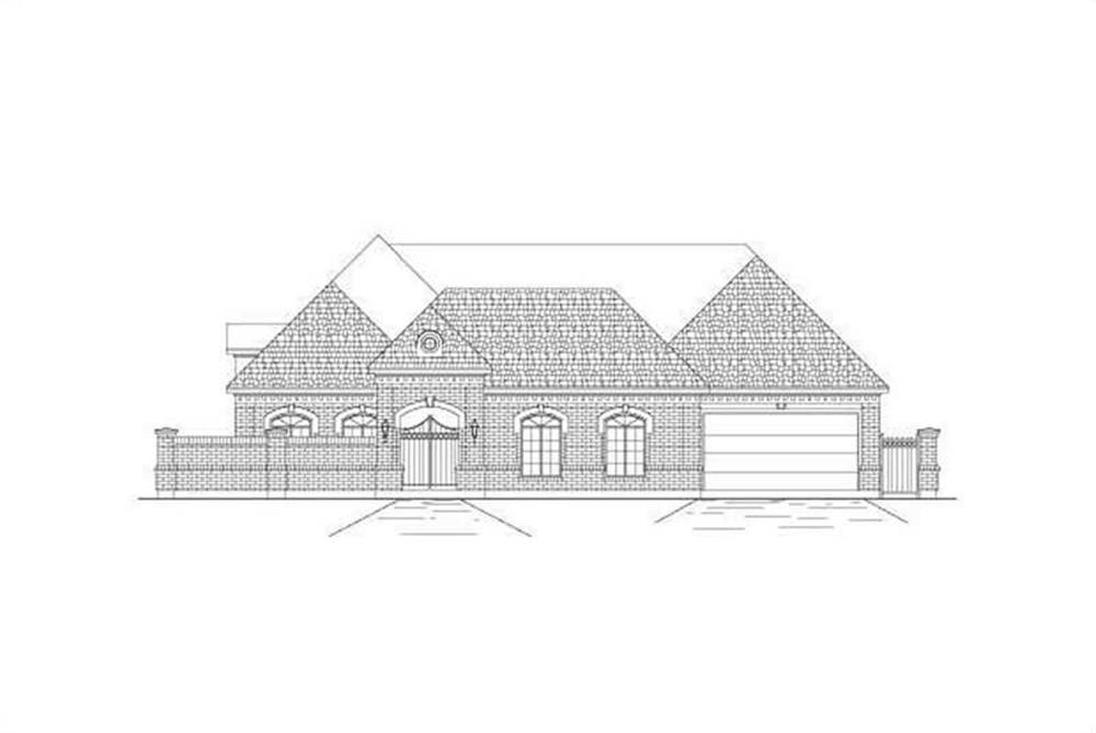 Main image for house plan # 15663
