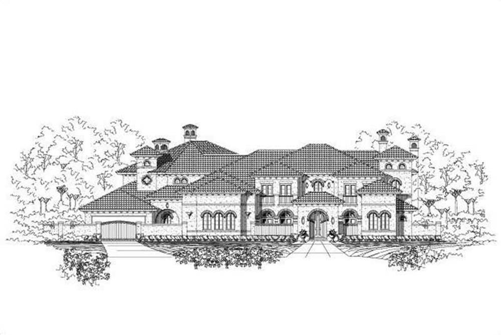 Main image for house plan # 19456
