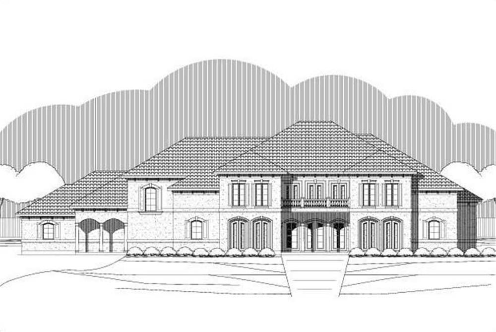 Main image for house plan # 19452