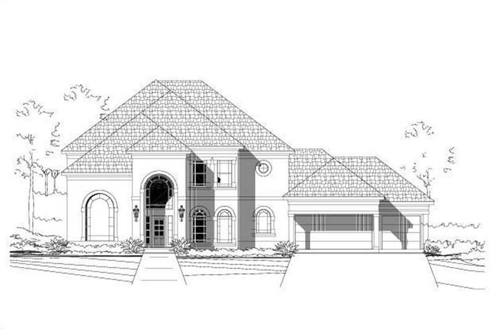 Main image for house plan # 15497