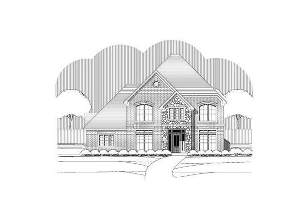 Main image for house plan # 15537