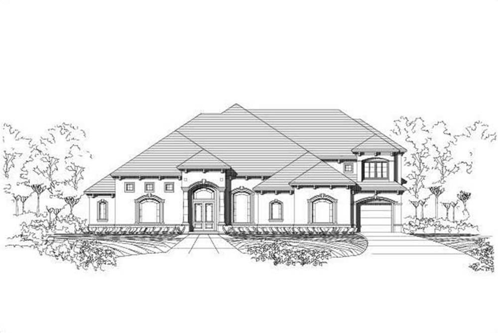 Main image for house plan # 15685