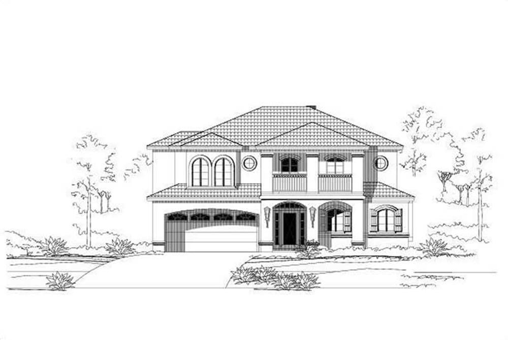 Main image for house plan # 15691
