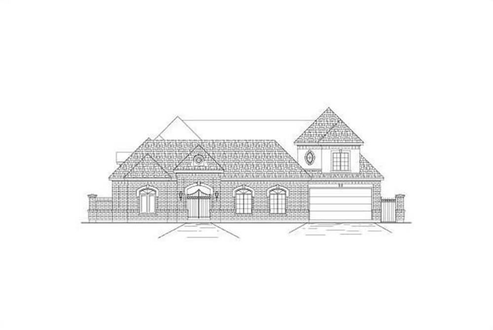 Main image for house plan # 15664