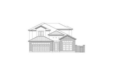 4-Bedroom, 3234 Sq Ft Traditional Home Plan - 156-2229 - Main Exterior