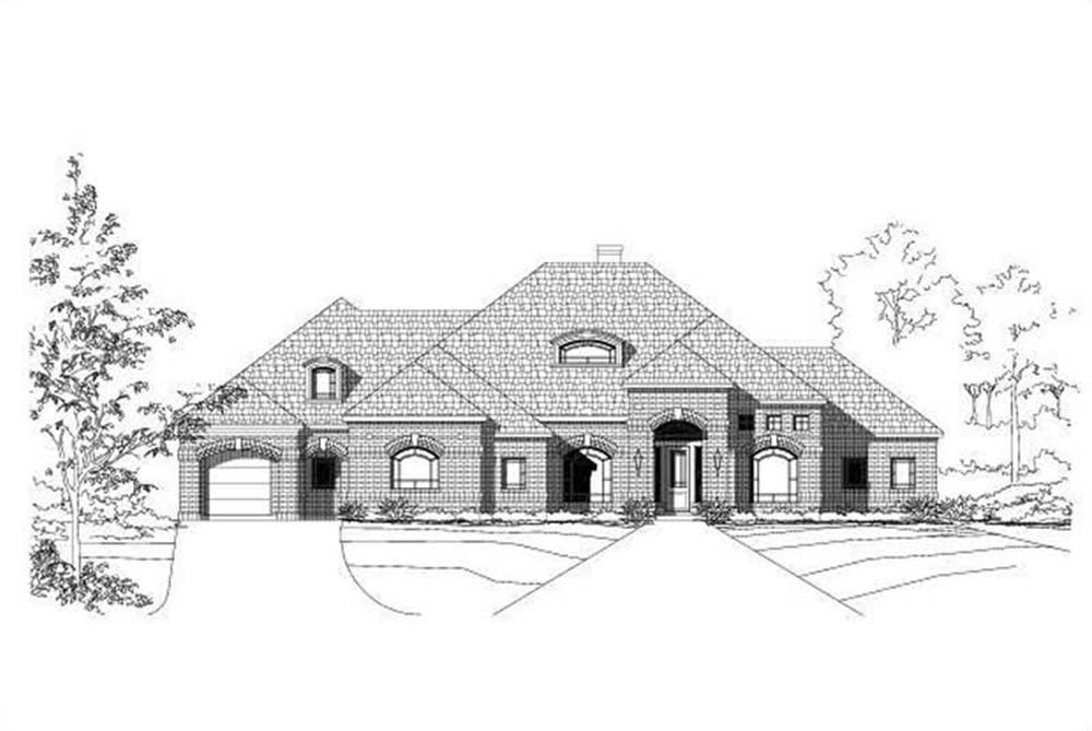 Main image for house plan # 15194