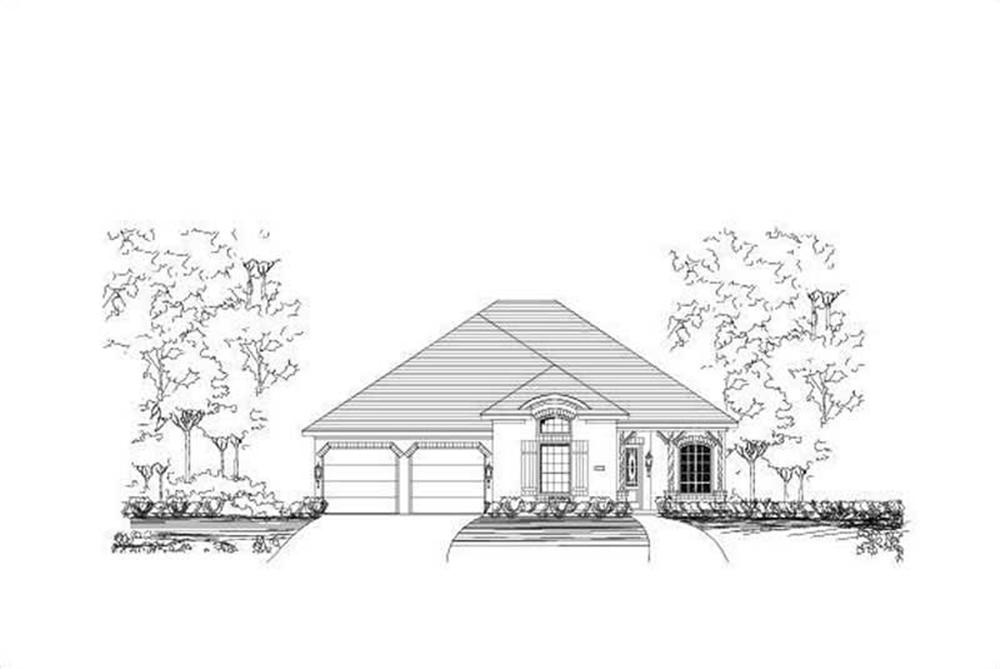 Main image for house plan # 15411
